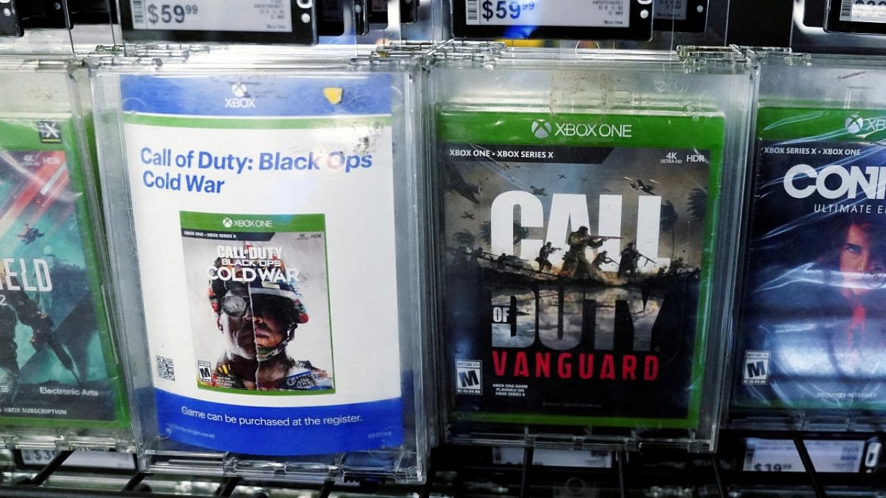 Activision games 'Call of Duty'. Credit: Reuters File Photo