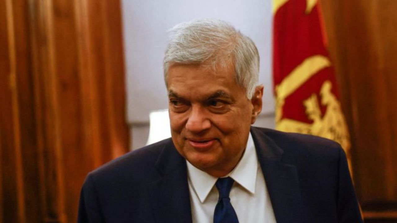 Sri Lanka's President Ranil Wickremesinghe. Credit: Reuters Photo