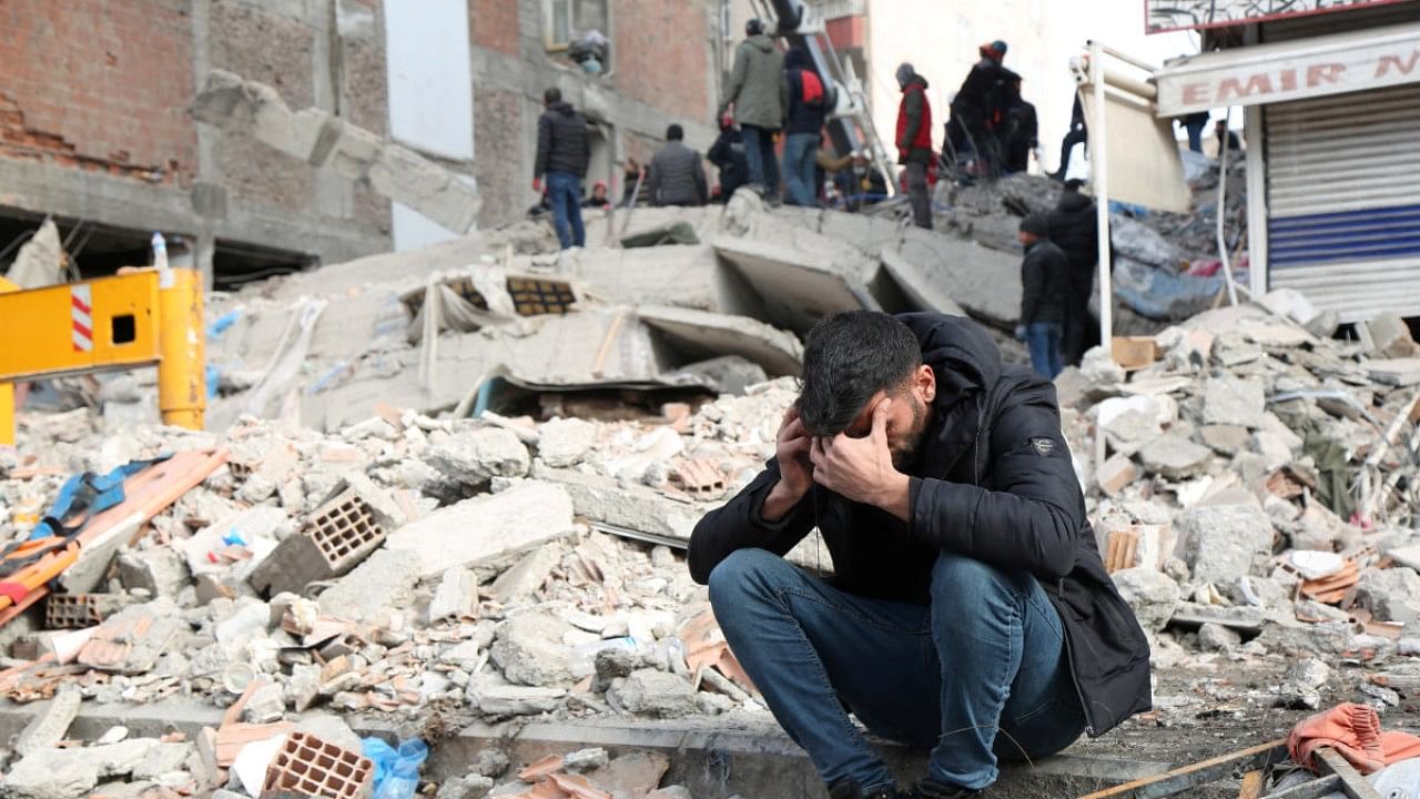 Aftermath of the deadly earthquake in Diyarbakir. Credit: Reuters Photo