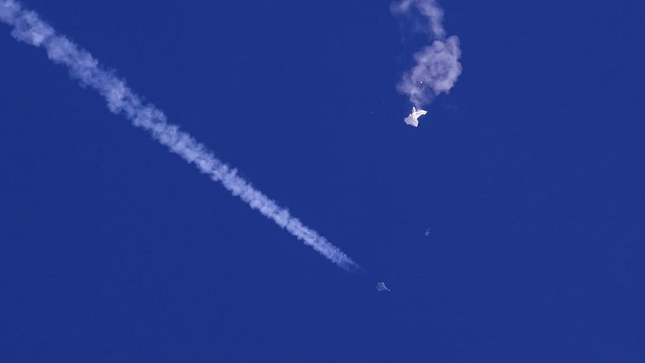 Chinese spy balloon. Credit: AP Photo