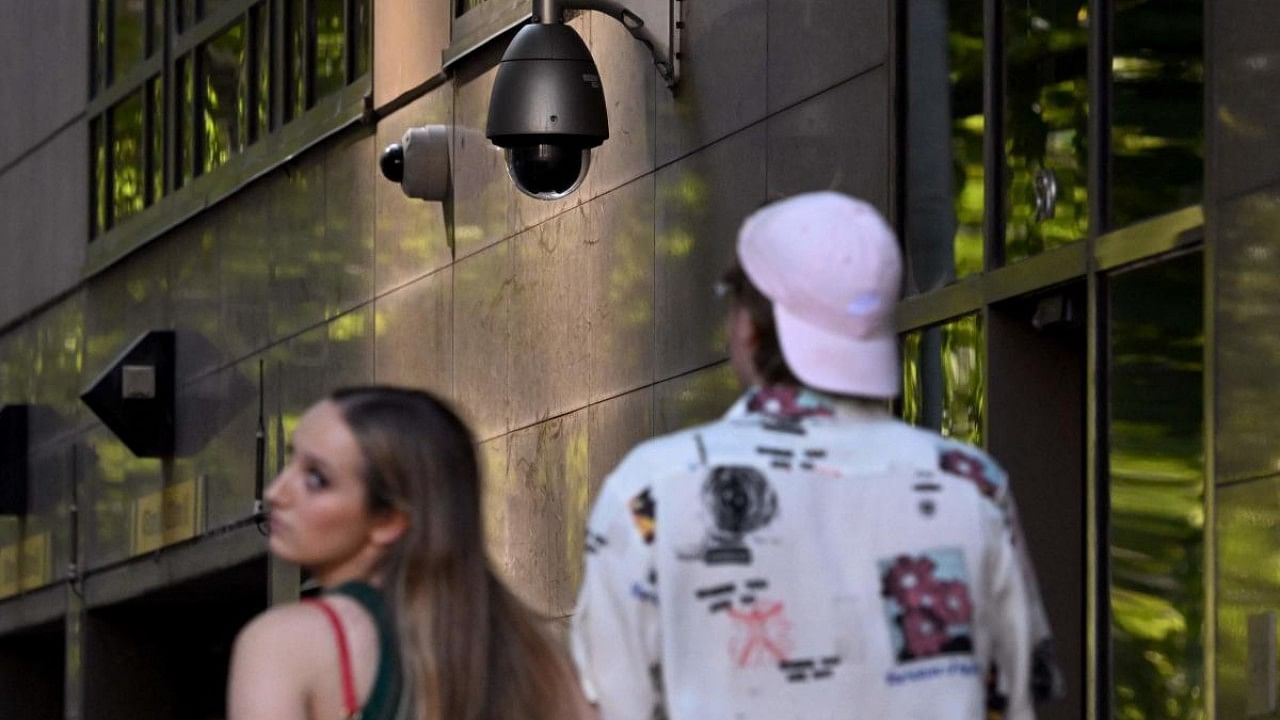  Australia's defence department will strip its buildings of Chinese-made security cameras to ensure they are 'completely secure', the government said on February 9. Credit: AFP Photo