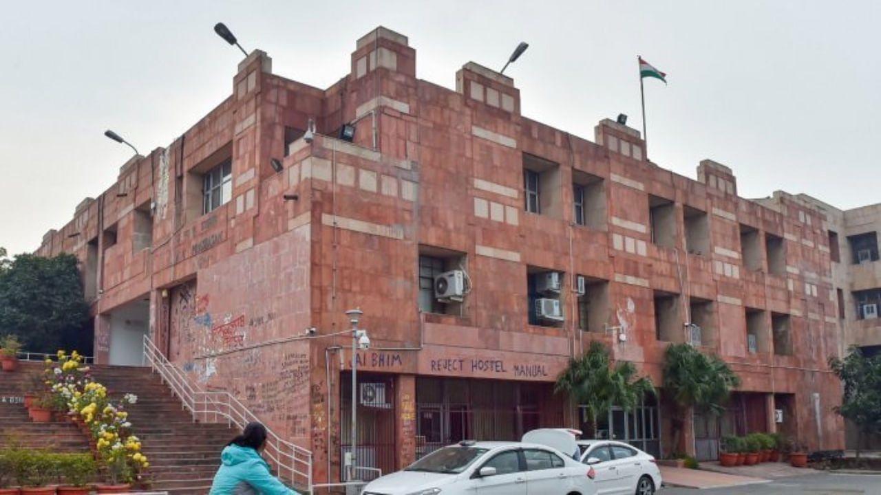 JNU Campus. Credit: PTI Photo