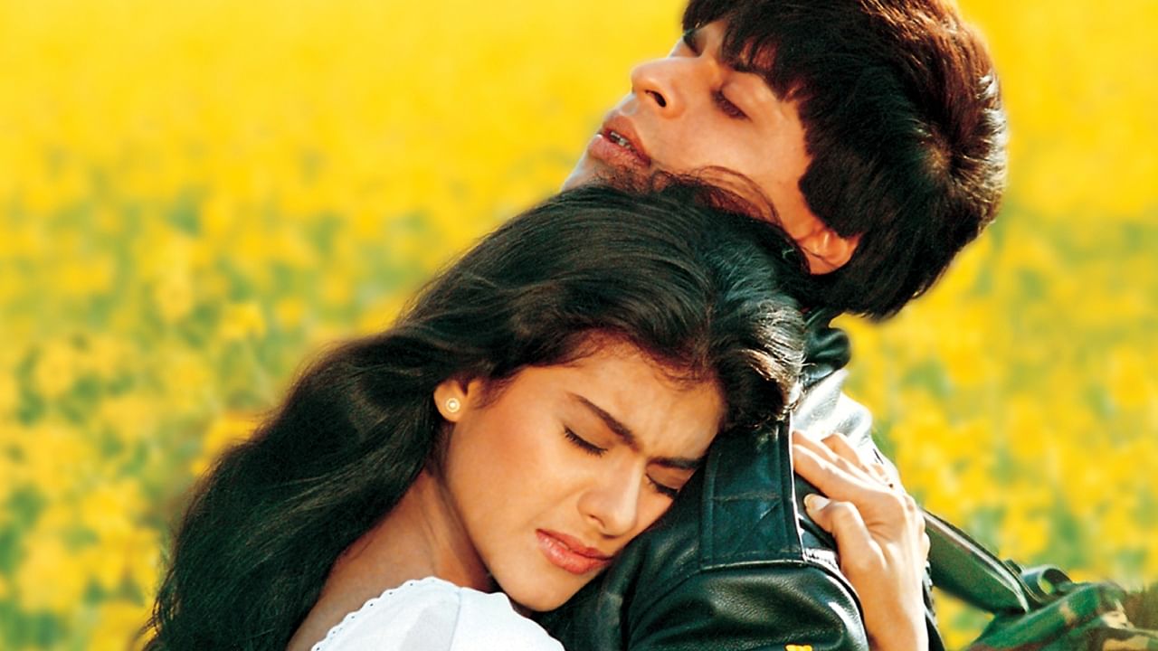 SRK and Kajol in a still from the Bollywood blockbuster DDLJ. Credit: Special Arrangement