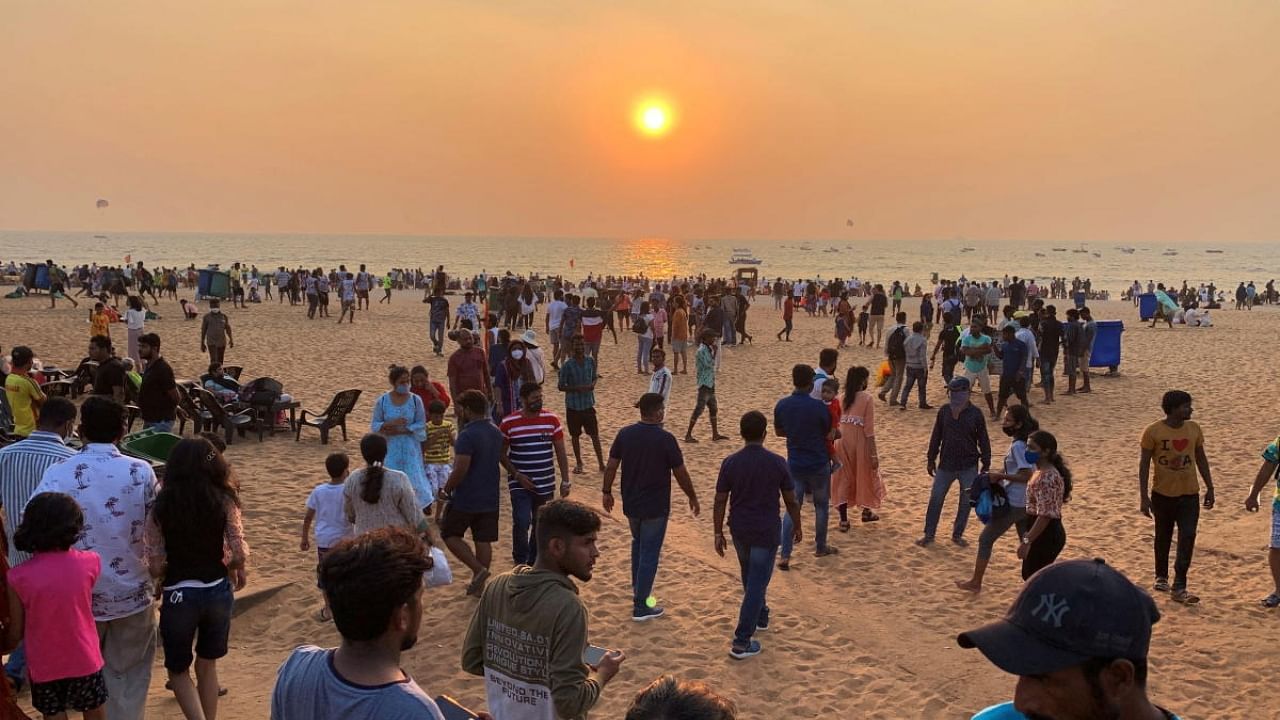 Calangute Beach. Credit: Reuters Photo