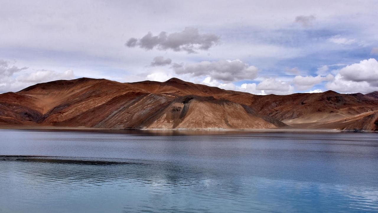 Pangong Tso lake in Ladakh. Credit: Reuters Photo