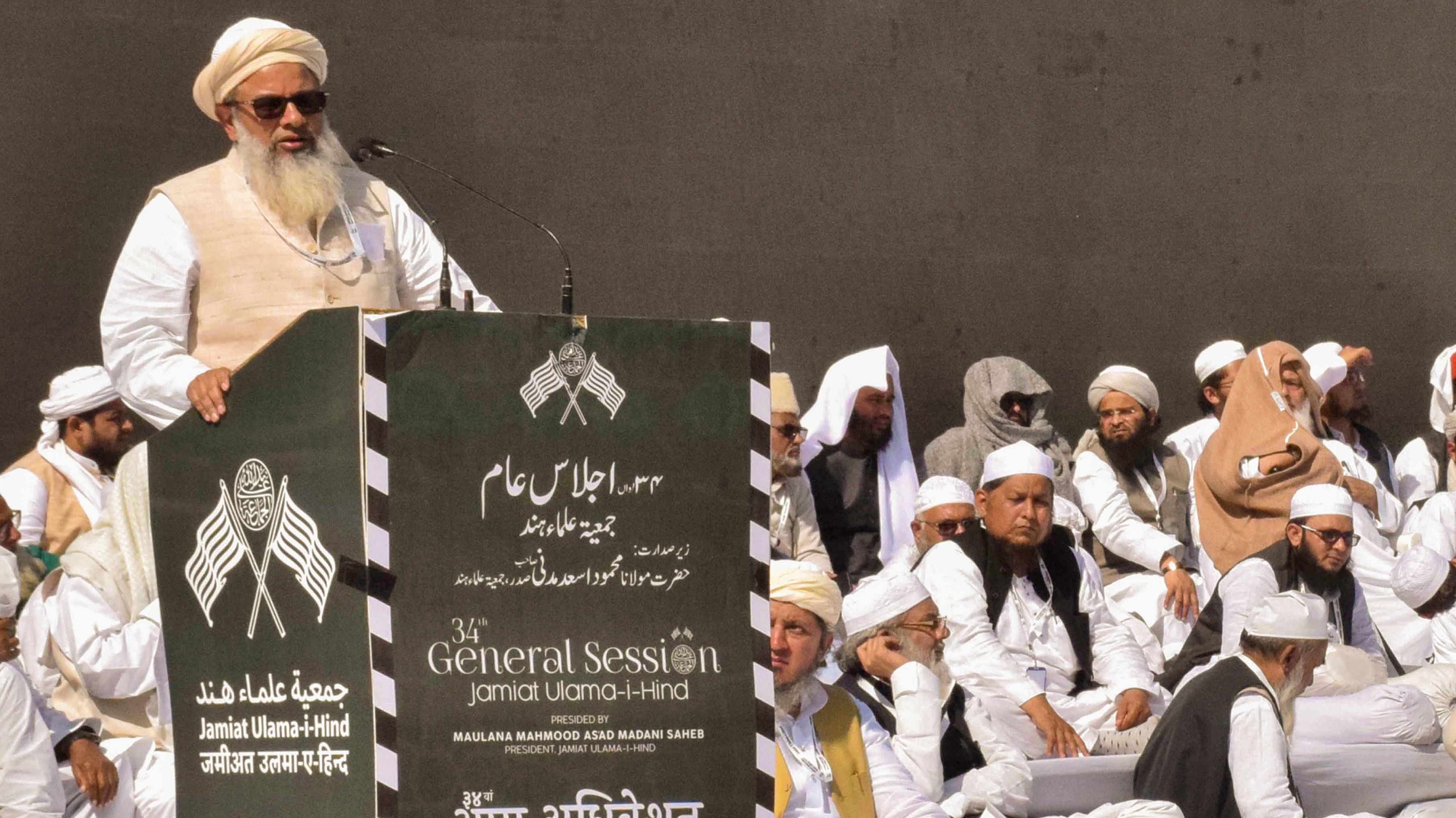 Madani said the Jamiat does not have any religious or ethnic enmity with the RSS and the BJP, but its differences are based on ideology. Credit: PTI Photo