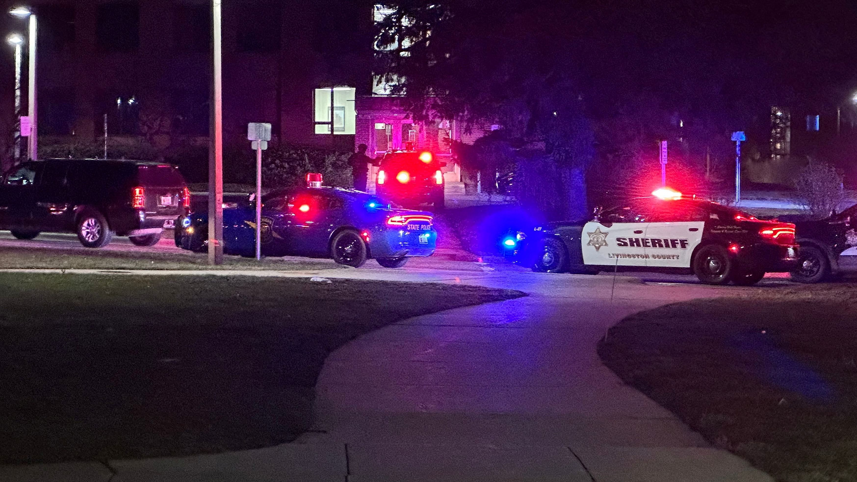 Emergency personnel respond to a shooting at Michigan State University in East Lansing, Michigan, US. Credit: Reuters Photo