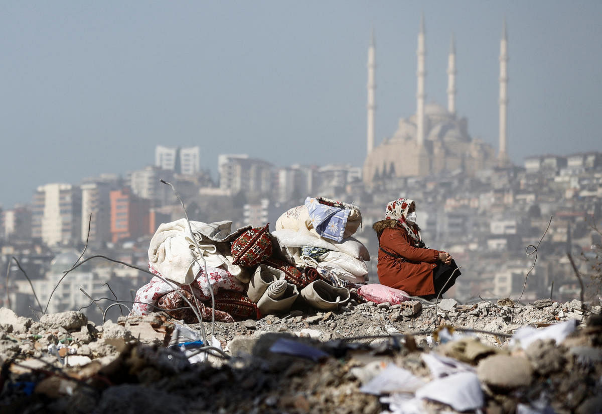 Aftermath of the deadly earthquake in Kahramanmaras. Credit: Reuters File Photo