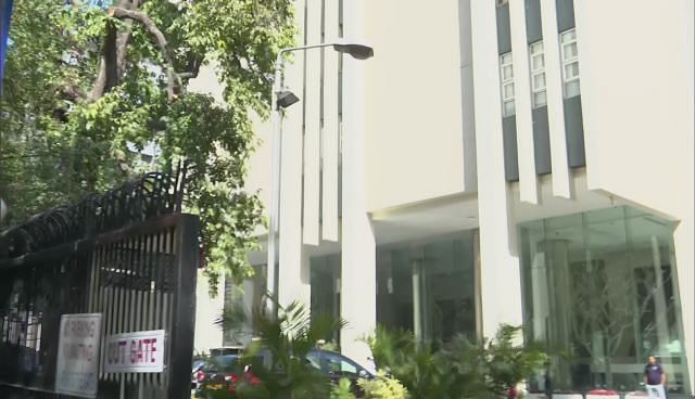 The BBC office is in the HT House building located on KG Marg. Credit: Credit/ @ANI