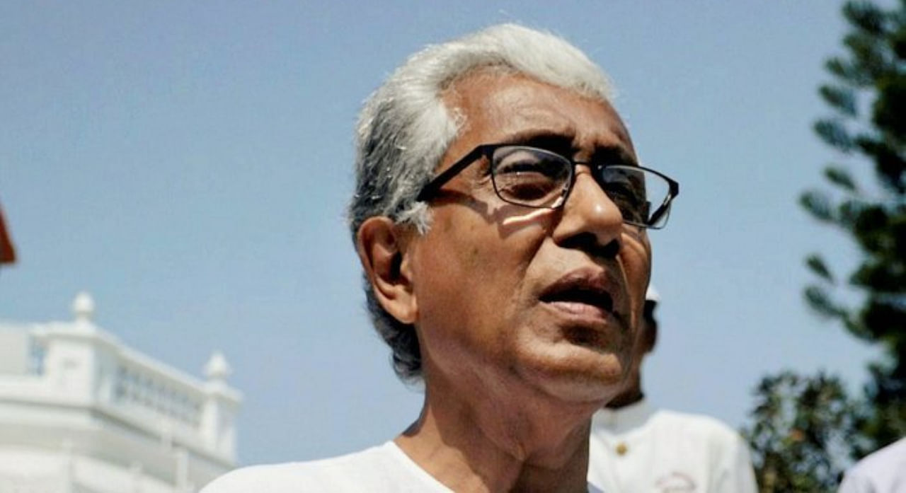 Former Tripura CM Manik Sarkar. Credit: PTI Photo