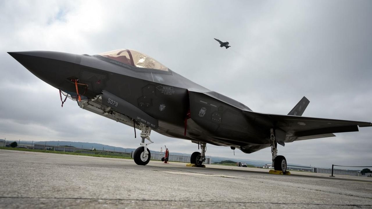 A Lockheed Martin F-35 Lightning II fighter jet. Credit: AFP Photo