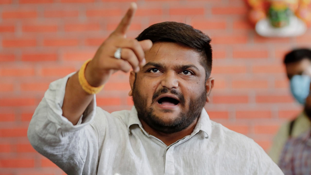 Hardik Patel. Credit: PTI Photo