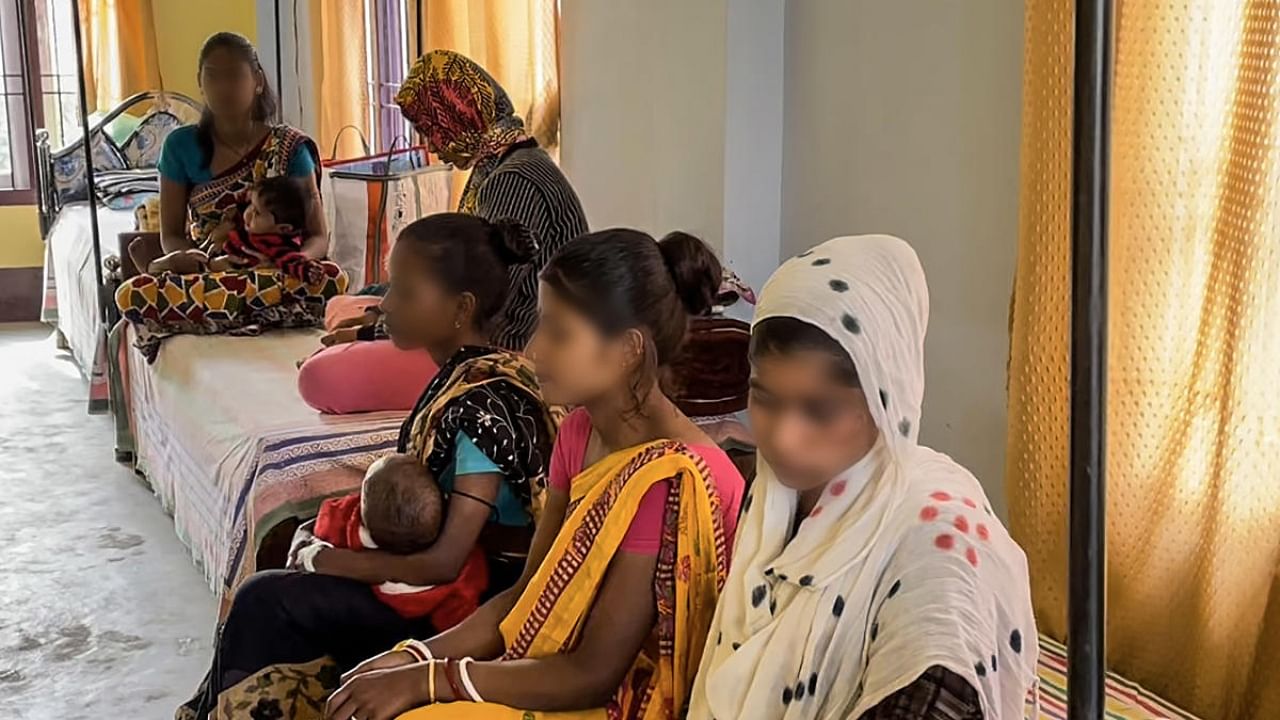 Women who are allegedly involved in child marriages, at a governmen-run shelter home amid Assam government's statewide crackdown on child marriages, in Morigaon district. Credit: PTI File Photo