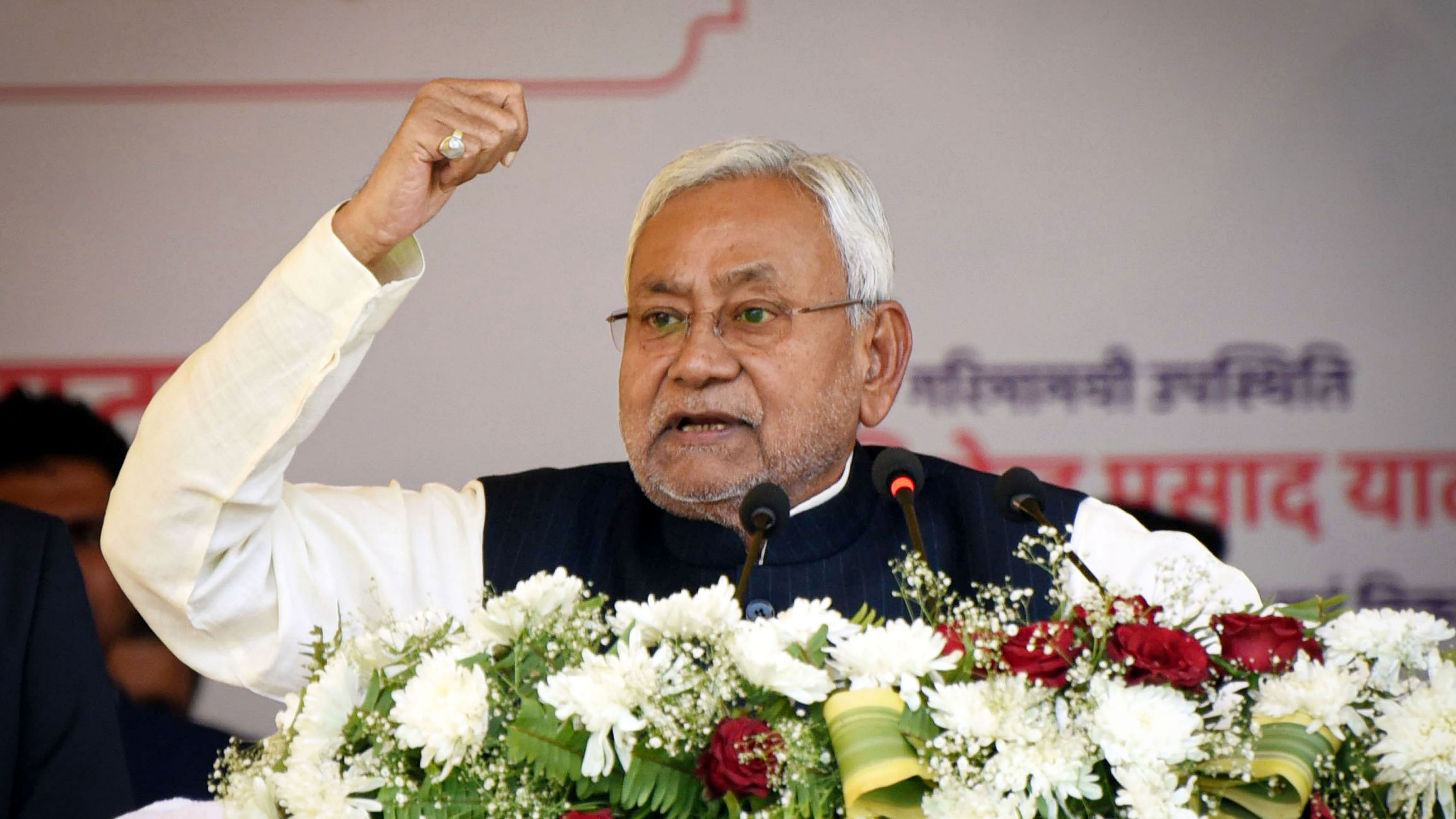 Bihar Chief Minister Nitish Kumar. Credit: PTI Photo