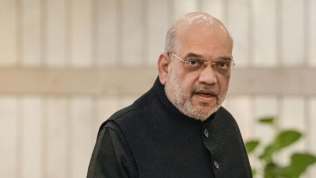 Union Home Minister Amit Shah. Credit: PTI Photo