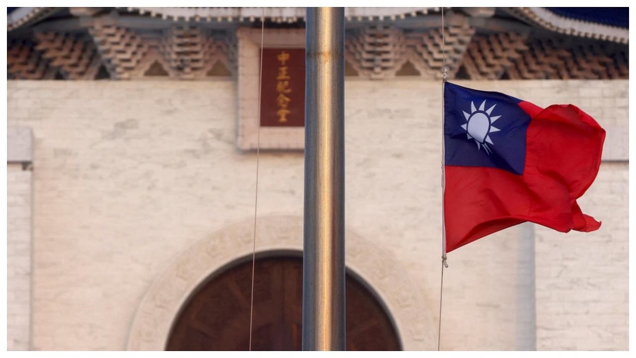 The Taiwan flag. Credit: Reuters Photo