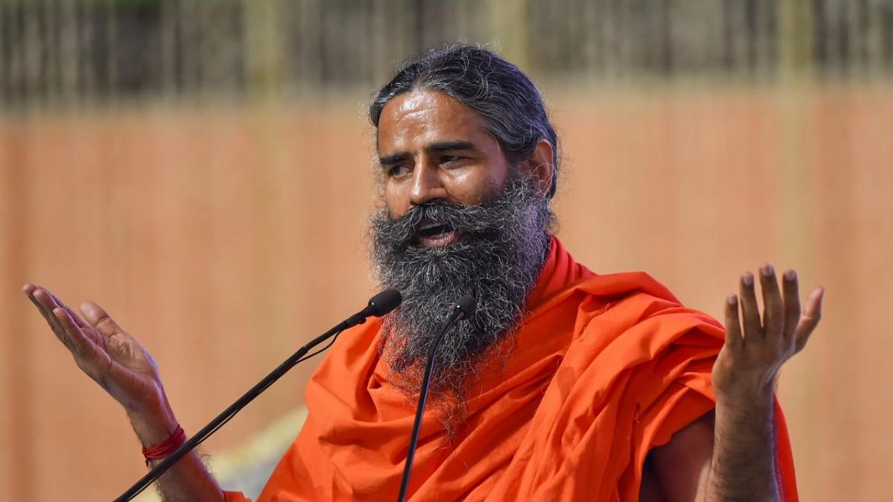 Yoga guru Baba Ramdev. Credit: PTI File Photo