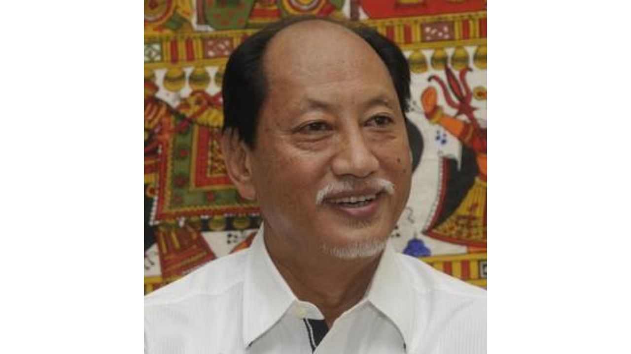 Nagaland CM Neiphiu Rio. Credit: DH File Photo