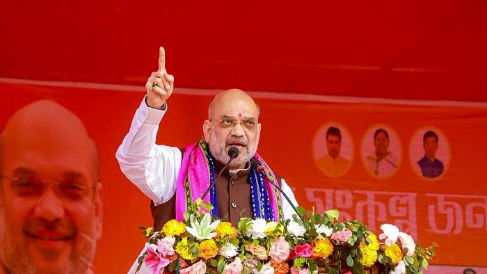 Union Home Minister Amit Shah. Credit: PTI Photo 