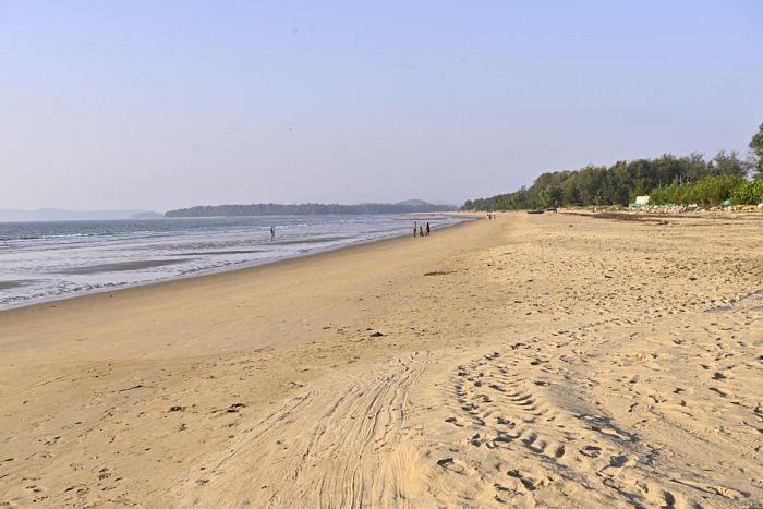 Rabindranath Tagore beach in Karwar.  