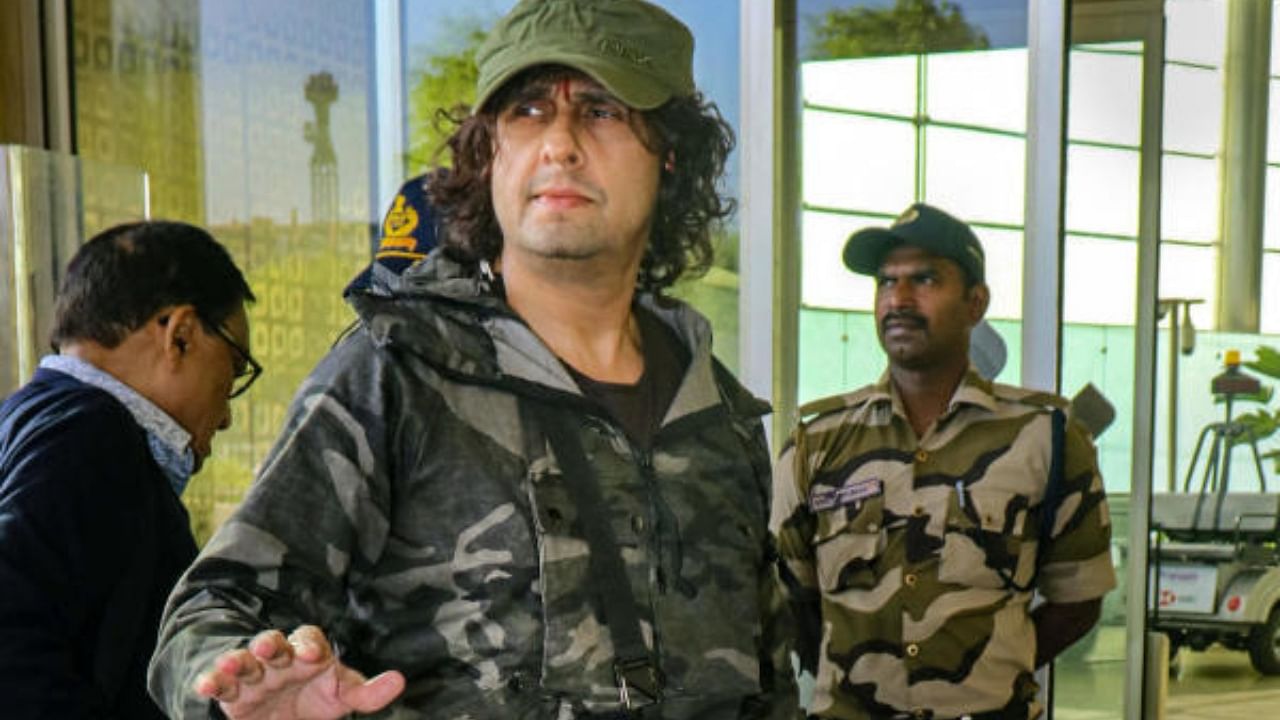 Singer Sonu Nigam. Credit: PTI Photo