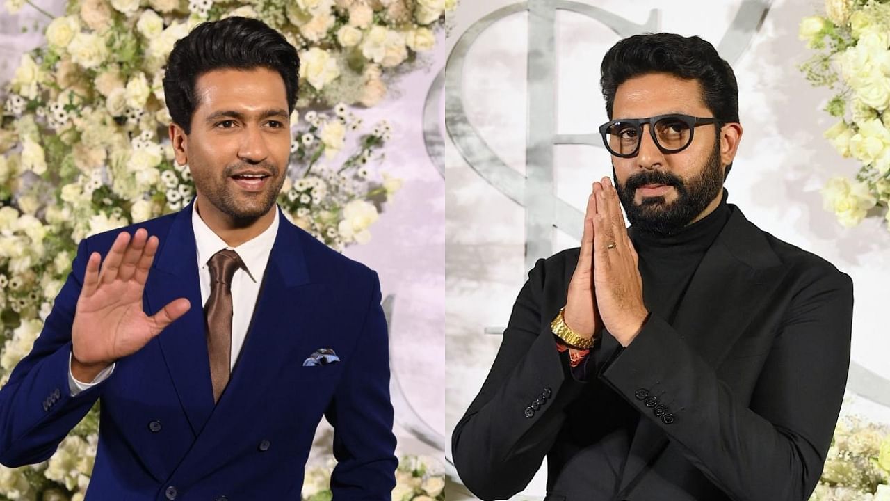 Vicky Kaushal, Abhishek Bachchan. Credit: AFP Photos