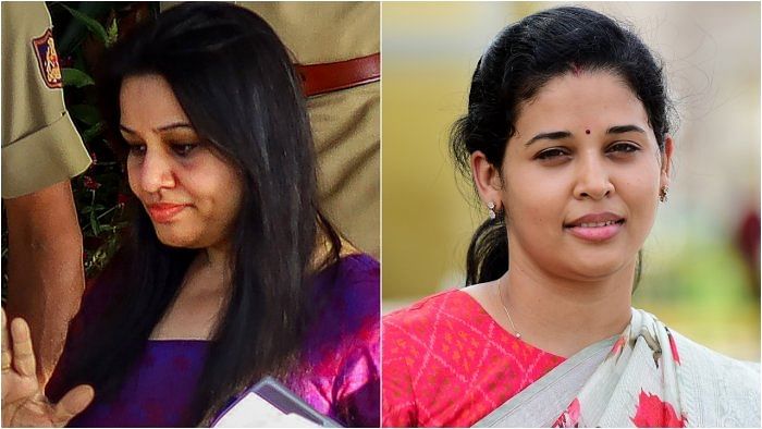 <div class="paragraphs"><p>IAS officer Rohini Sindhuri and IPS officer D Roopa. </p></div>