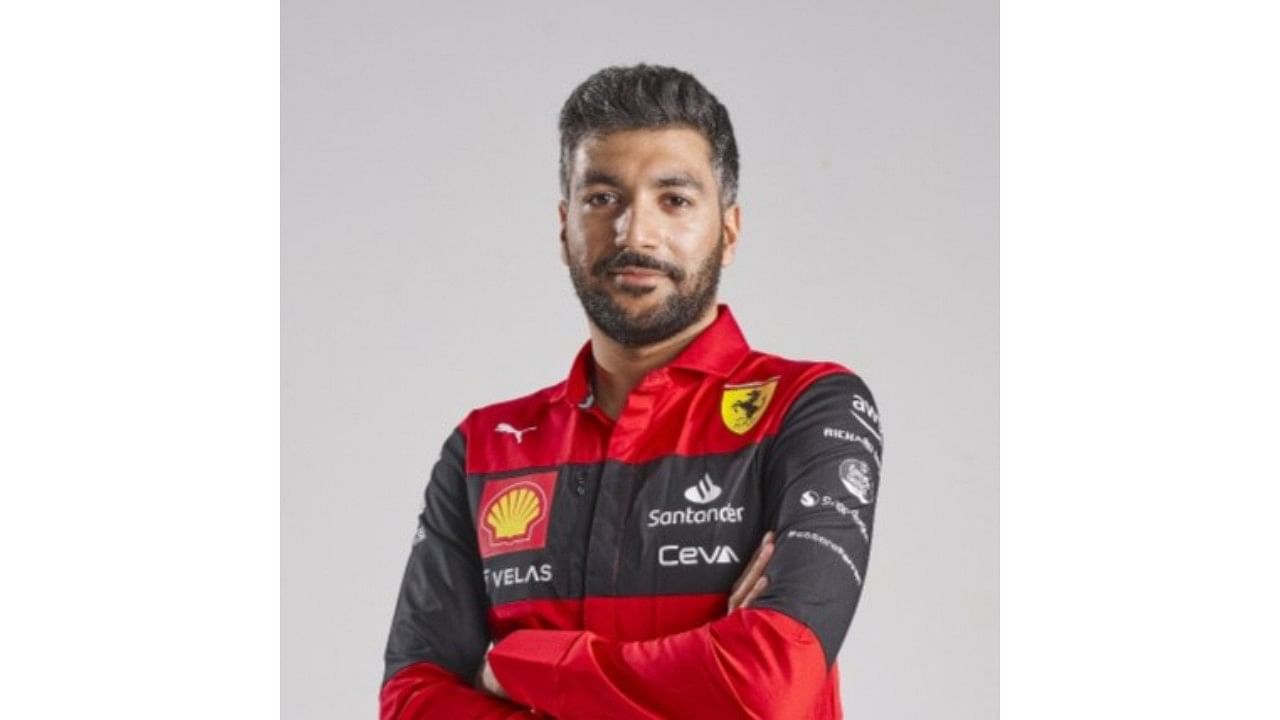 Ferrari's long-serving race strategy engineer Ravin Jain. Credit: LinkedIn/ @RavinJain