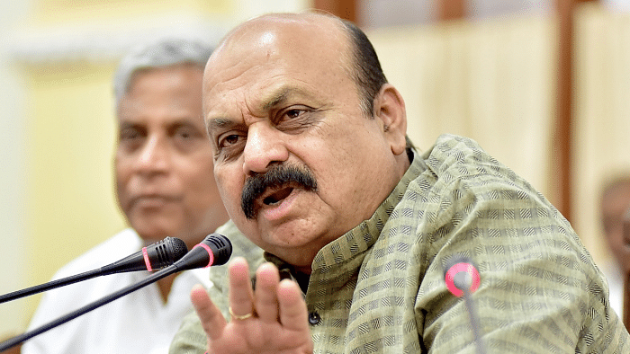 Karnataka Chief Minister Basavaraj Bommai. Credit: IANS Photo