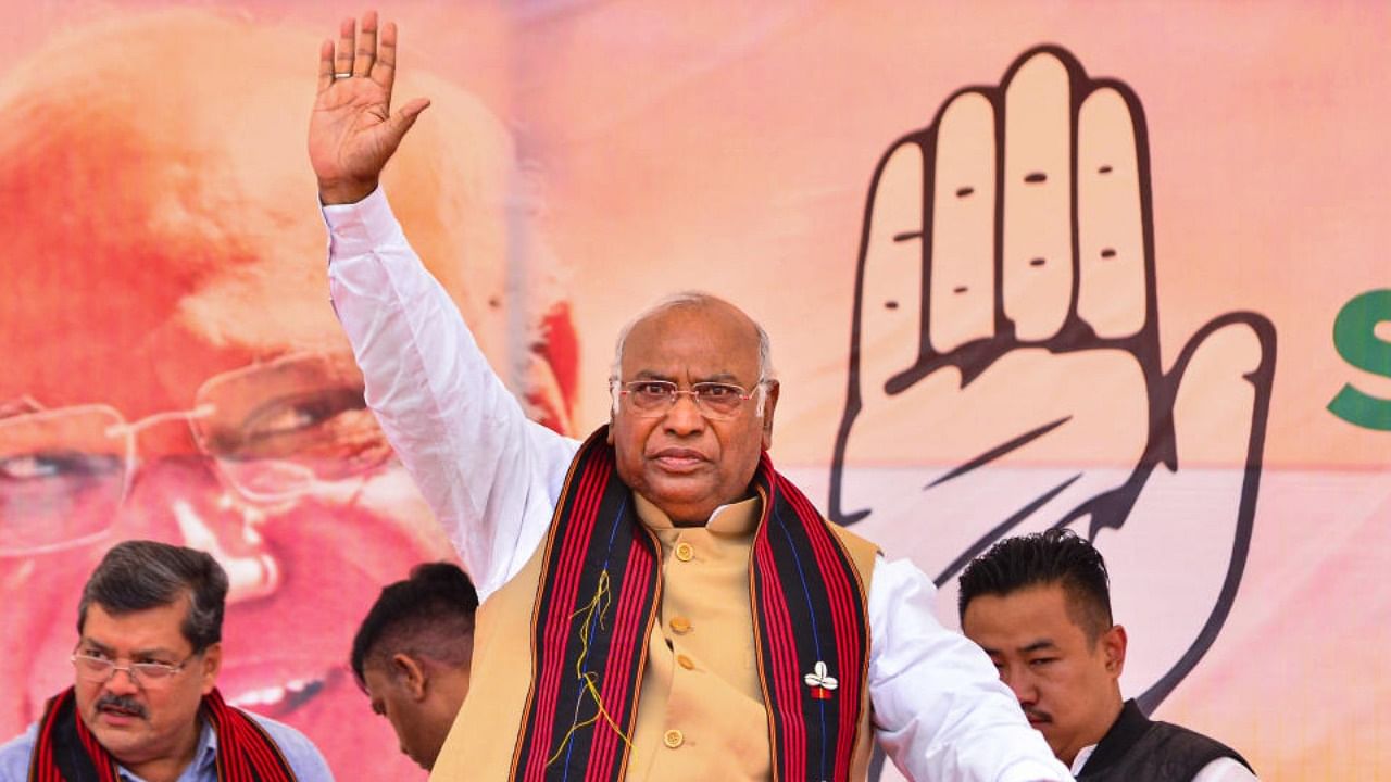 Congress President Mallikarjun Kharge. Credit: PTI Photo