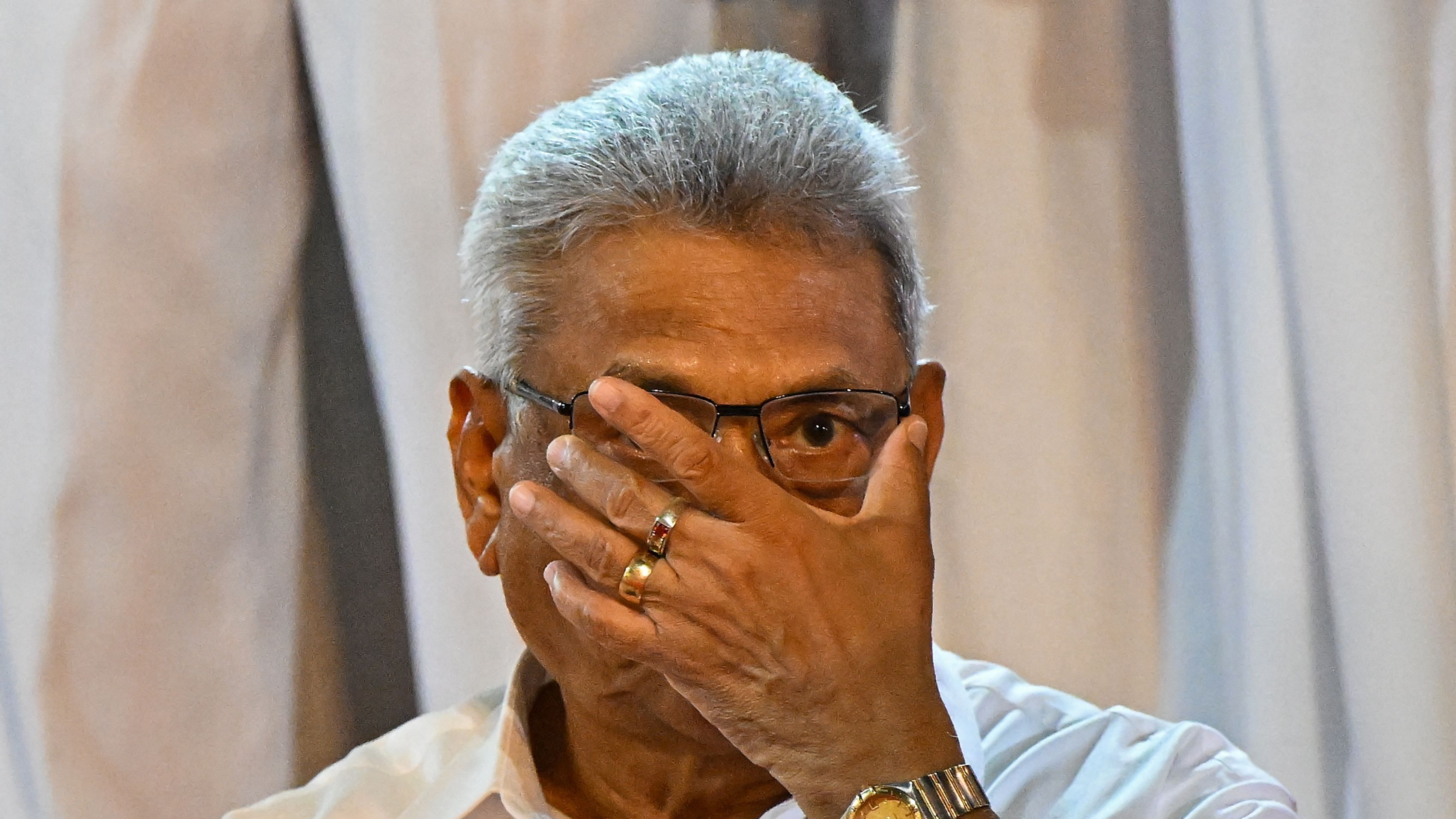 Sri Lanka's former President Gotabaya Rajapaksa. Credit: AFP Photo