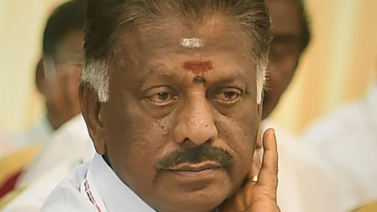 O Panneerselvam. Credit: PTI File Photo