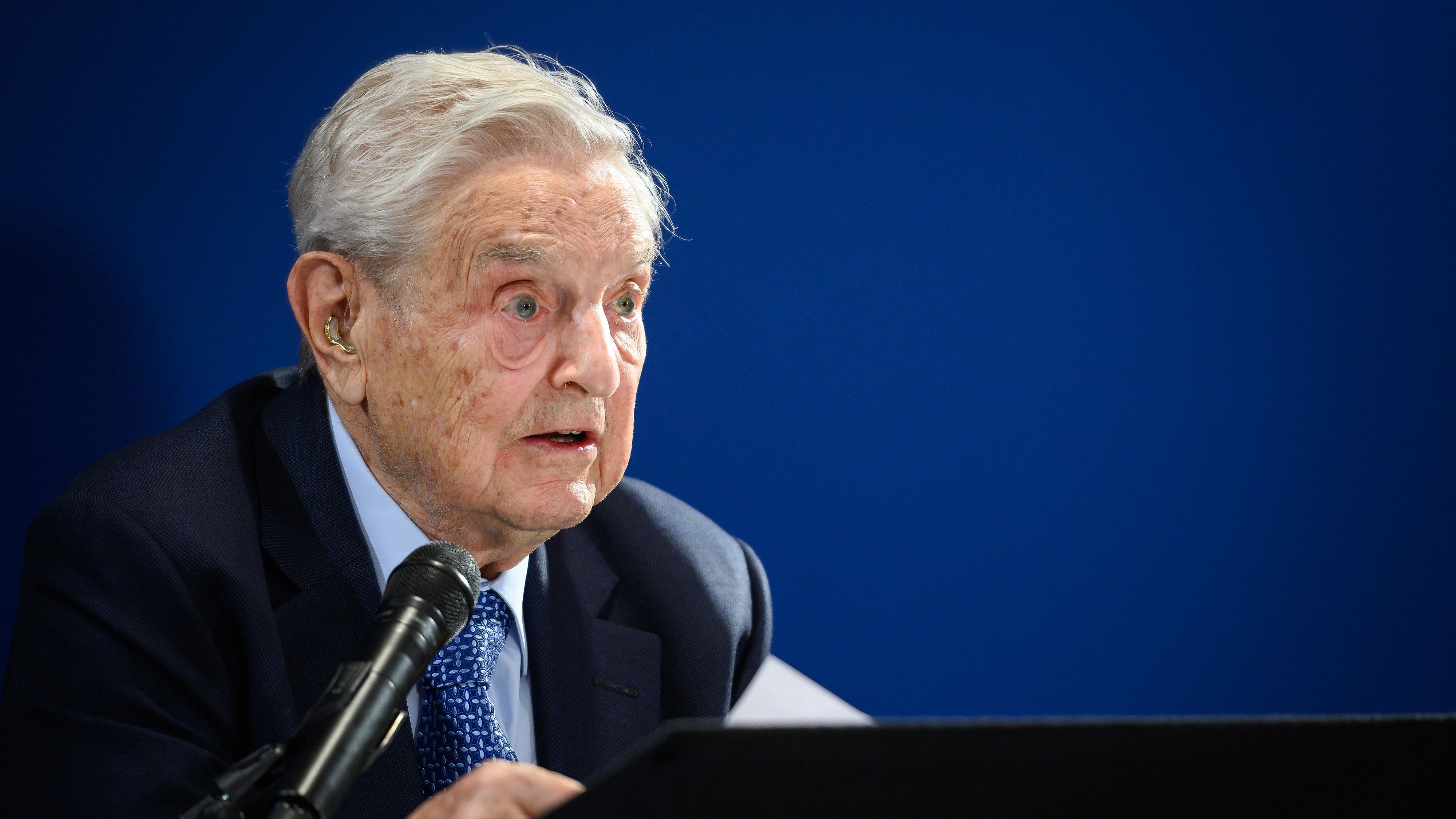 Billionaire investor George Soros. Credit: AFP Photo