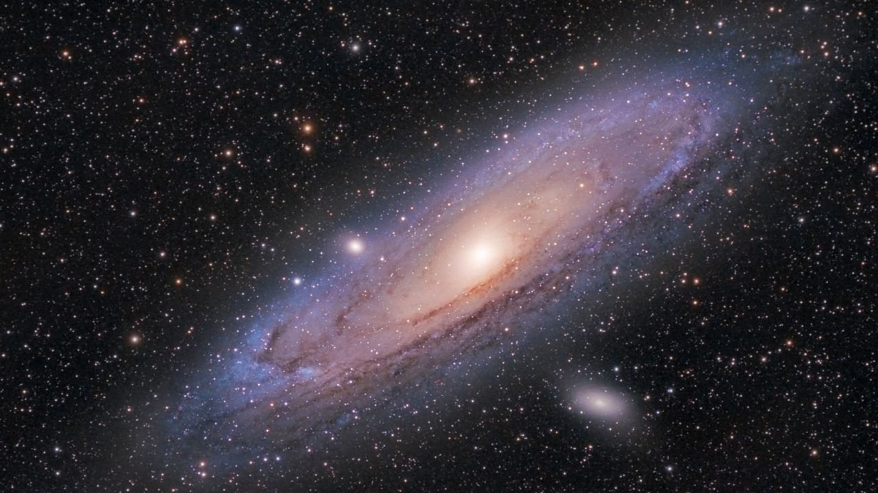 The Andromeda galaxy. Credit: iStock Photo