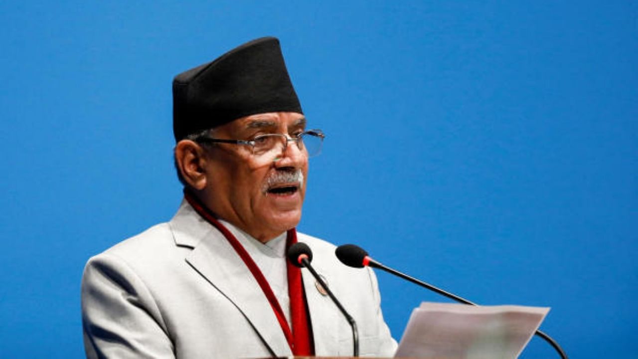 Nepali Prime Minister Pushpa Kamal Dahal 'Prachanda'. Credit: Reuters File Photo