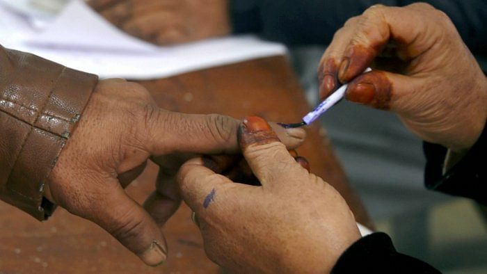 Polling will be conducted on Monday. Credit: PTI Photo
