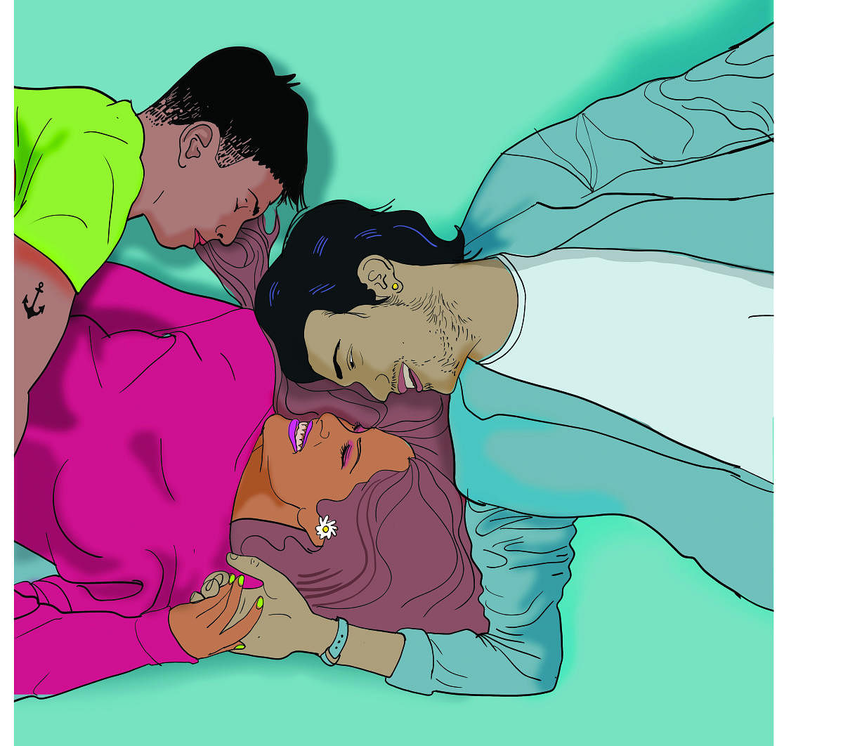 There are as many ways of defining polyamory as there are polyamorous people. DH Illustration: Deepak Harichandan