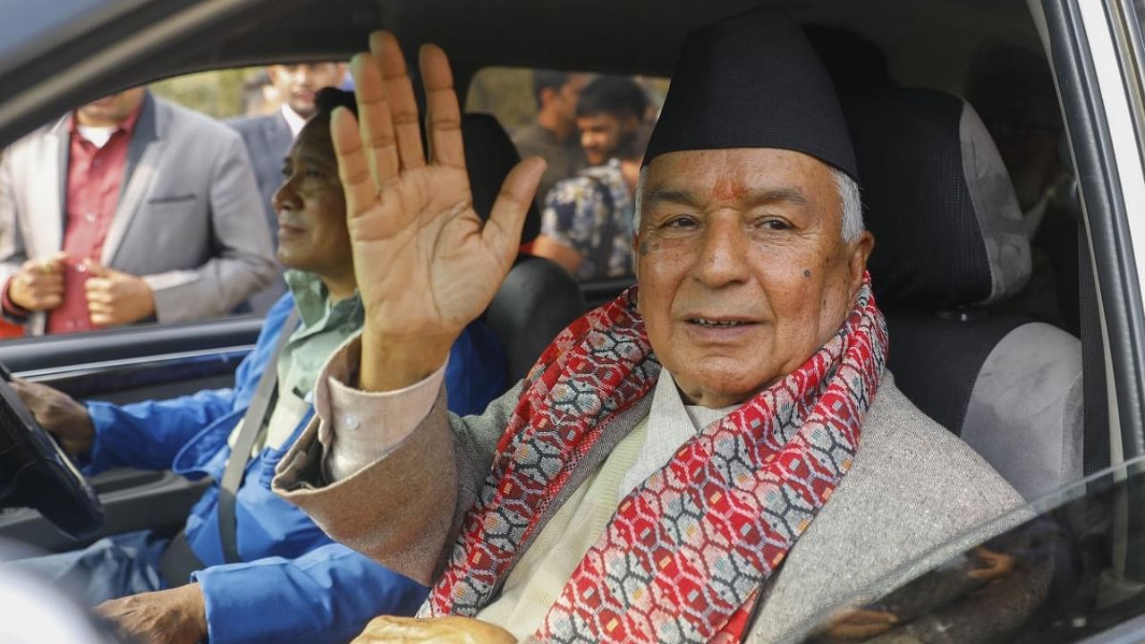 Nepali Congress' Ram Chandra Paudel. Credit: AP/PTI Photo