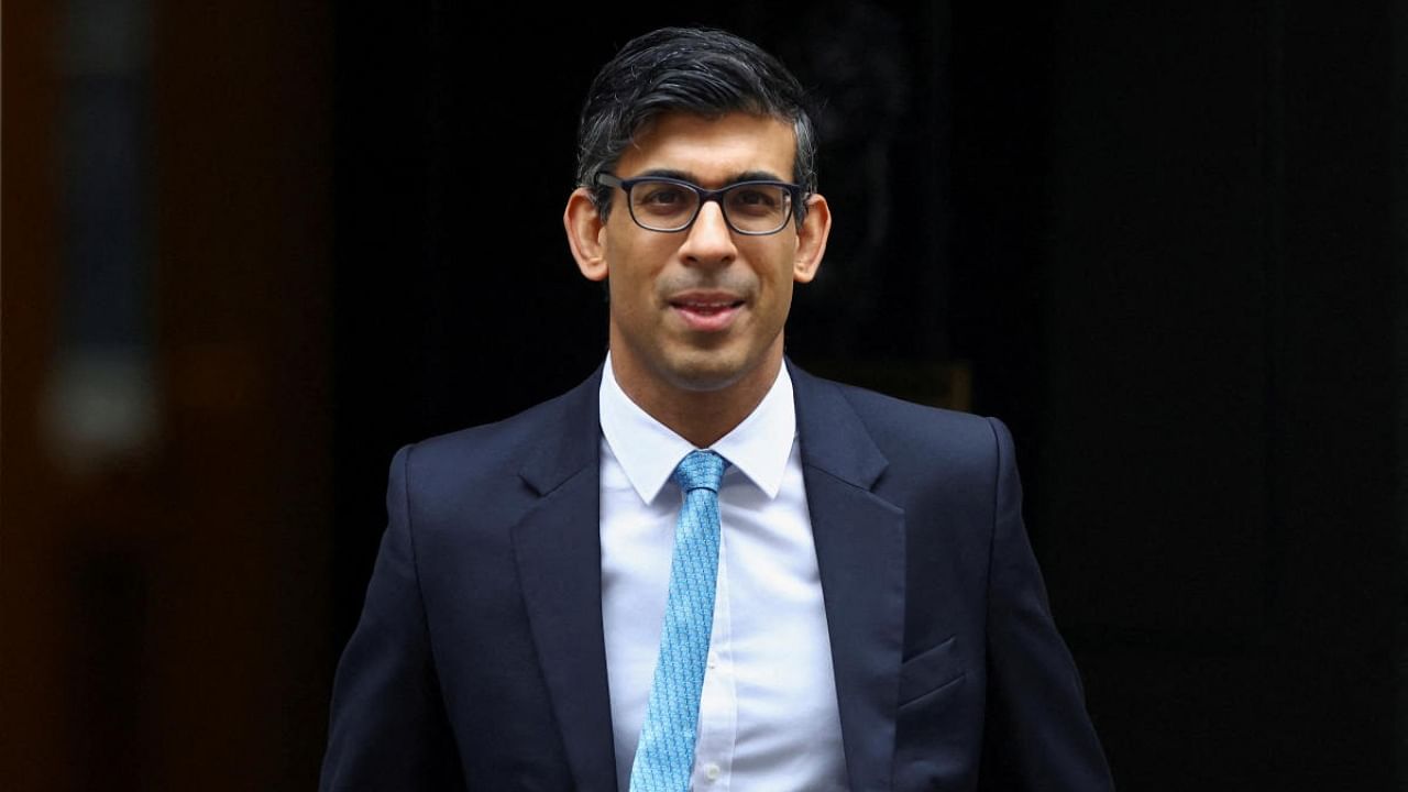 British Prime Minister Rishi Sunak. Credit: Reuters Photo