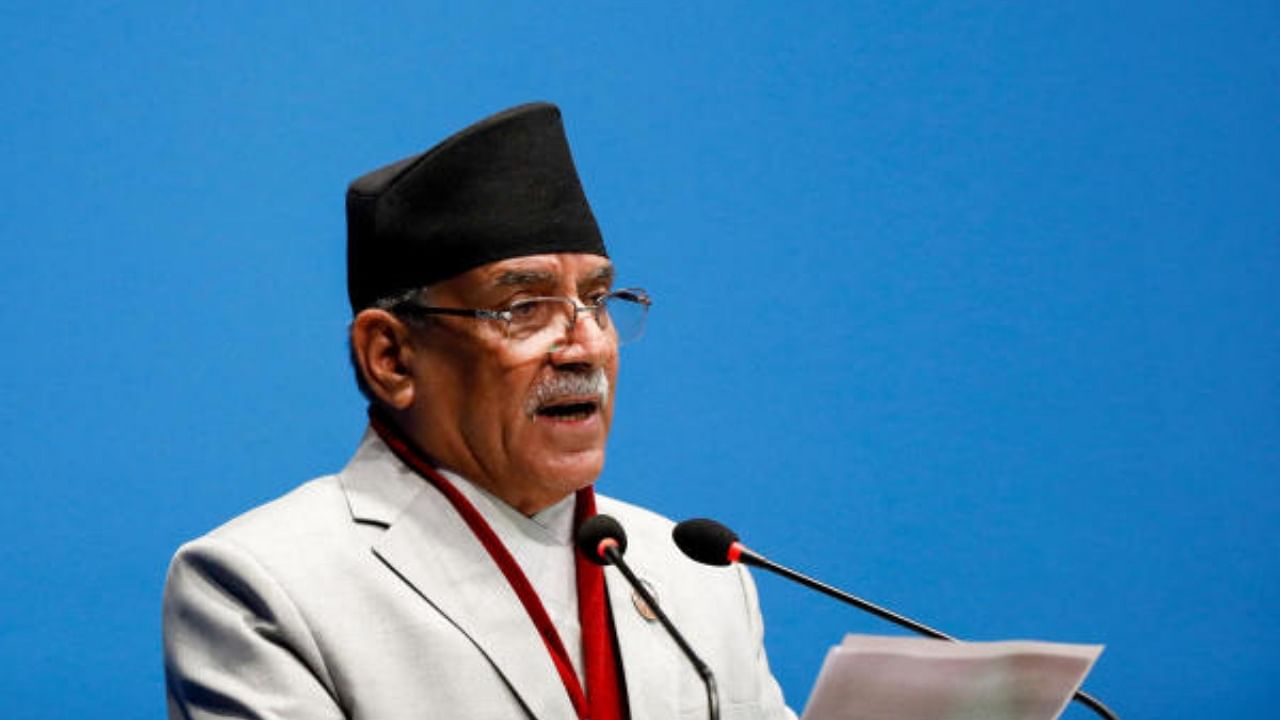 Nepal's Prime Minister Pushpa Kamal Dahal. Credit: Reuters File Photo
