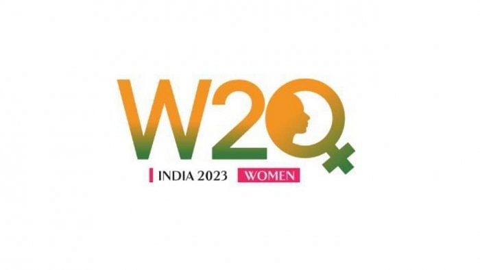 W20 India logo. Credit: Twitter/@w20org