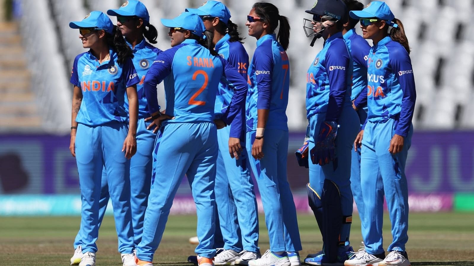 Indian team. Credit: IANS Photo