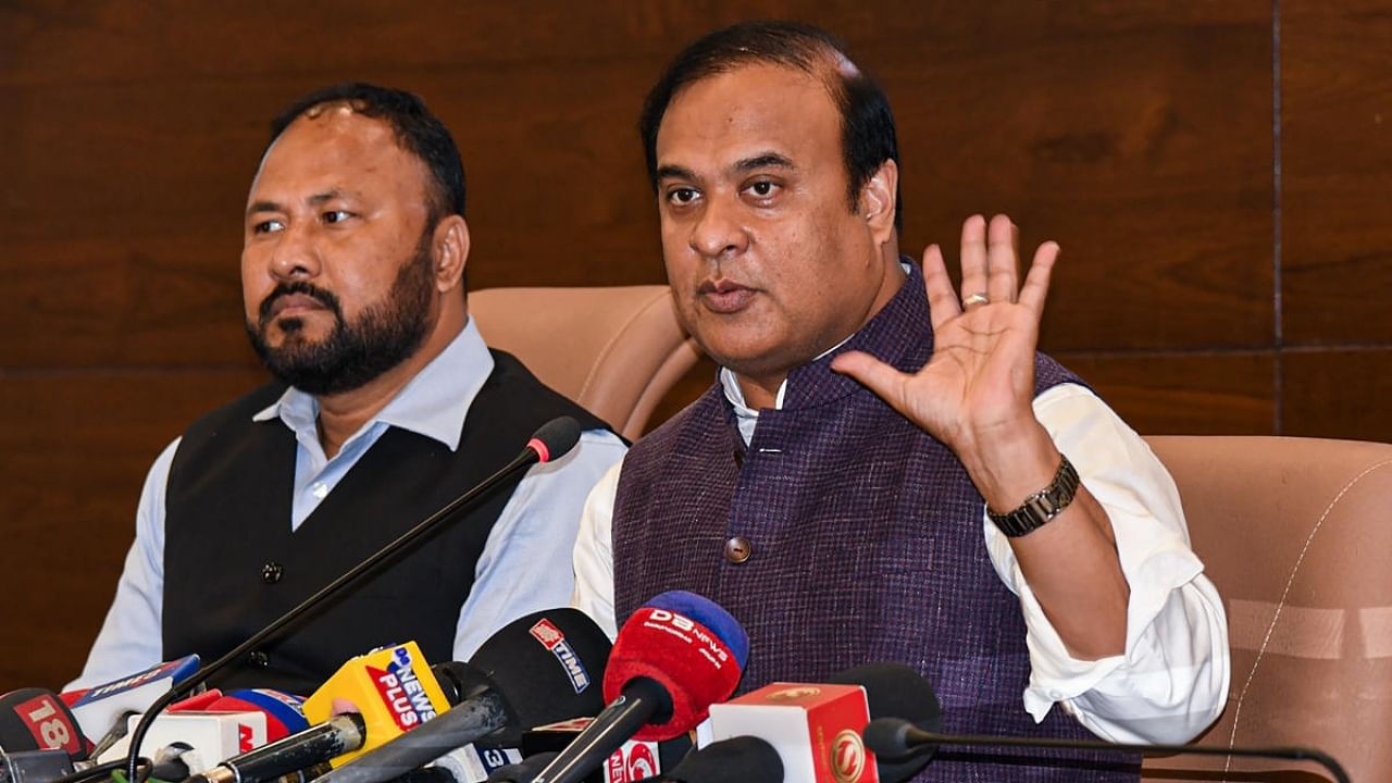 Assam Chief Minister Himanta Biswa Sarma. Credit: PTI Photo