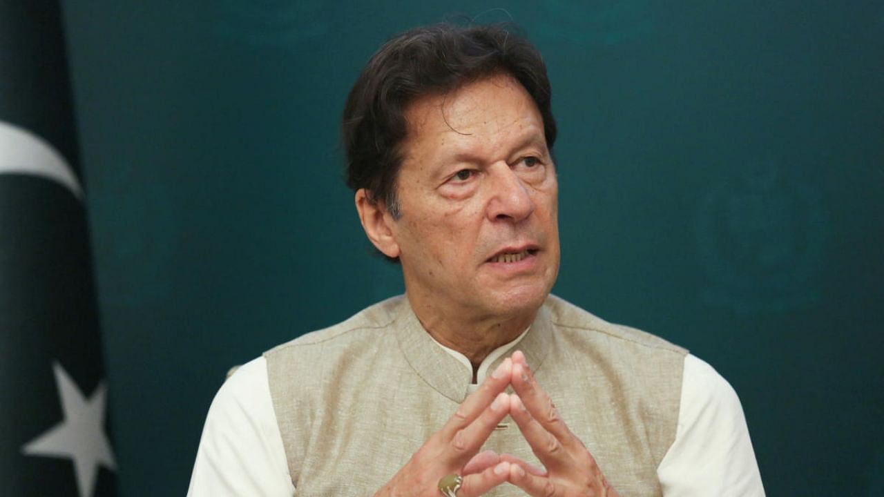 Pakistan's former Prime Minister Imran Khan. Credit: Reuters Photo
