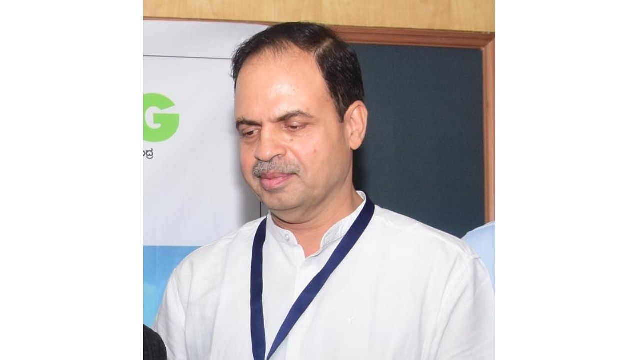 Beluru Sudarshan, CM's advisor for e-governance. Credit: DH Photo