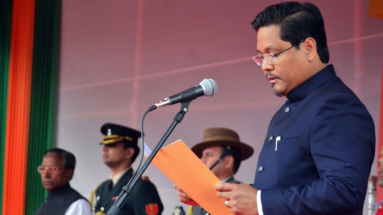 National People's Party (NPP) President Conrad K Sangma. Credit: PTI File Photo