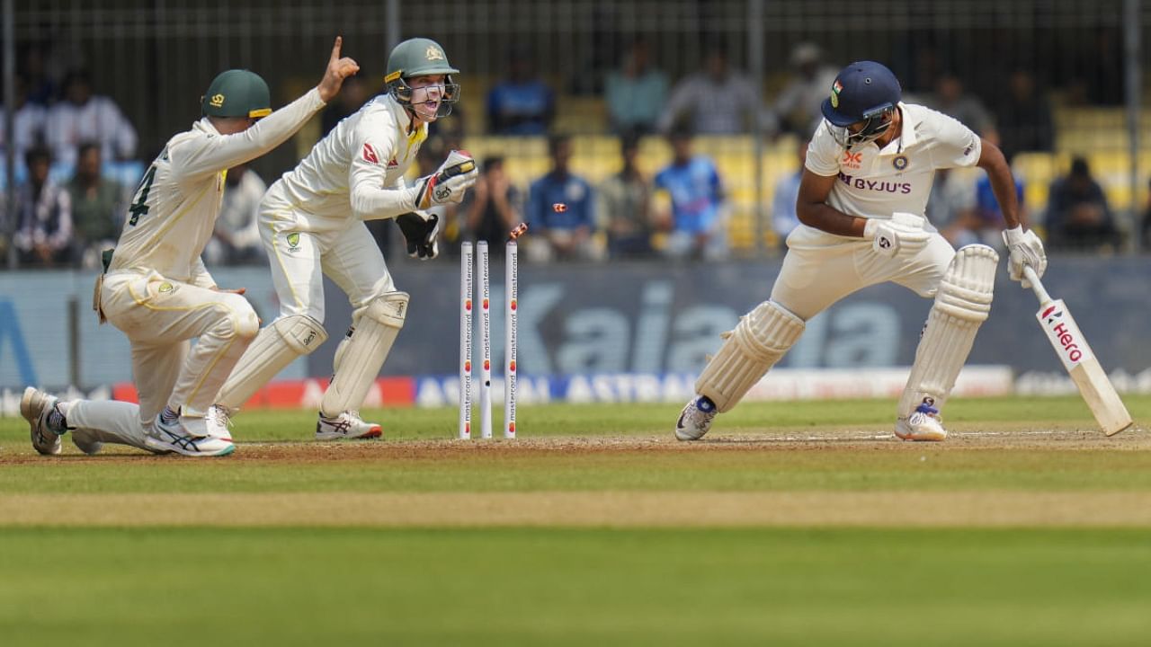 Milking 'home advantage' is commonplace in international cricket and India have never shied away from preparing pitches that would suit their spinners. Credit: PTI Photo