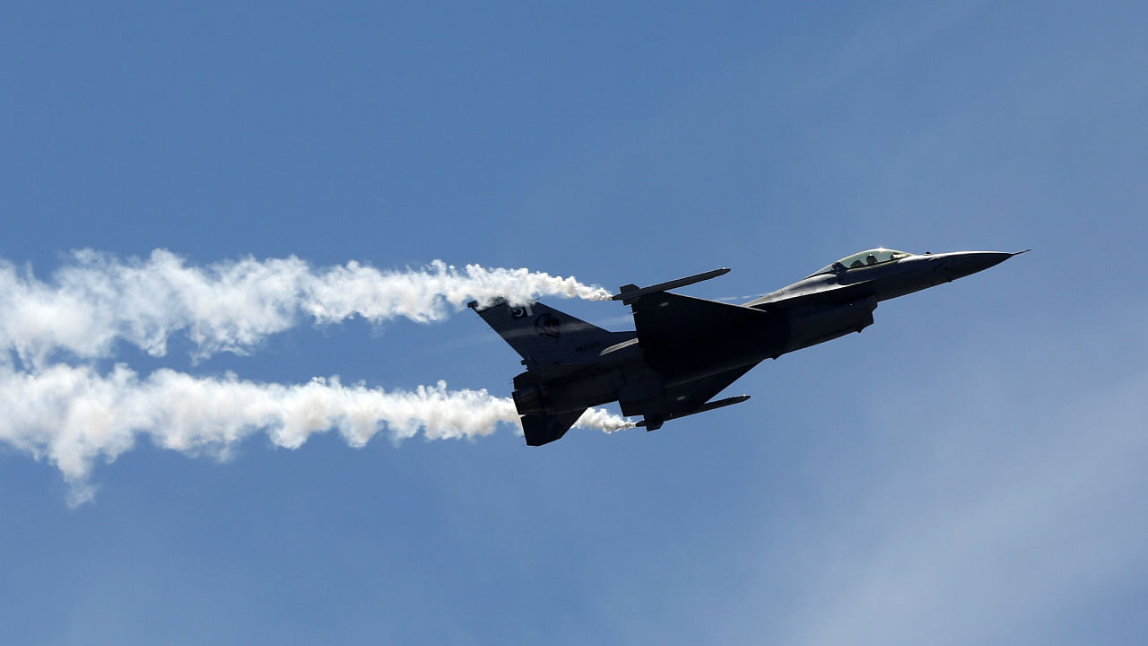 F-16 fighter jet. Credit: Reuters File Photo