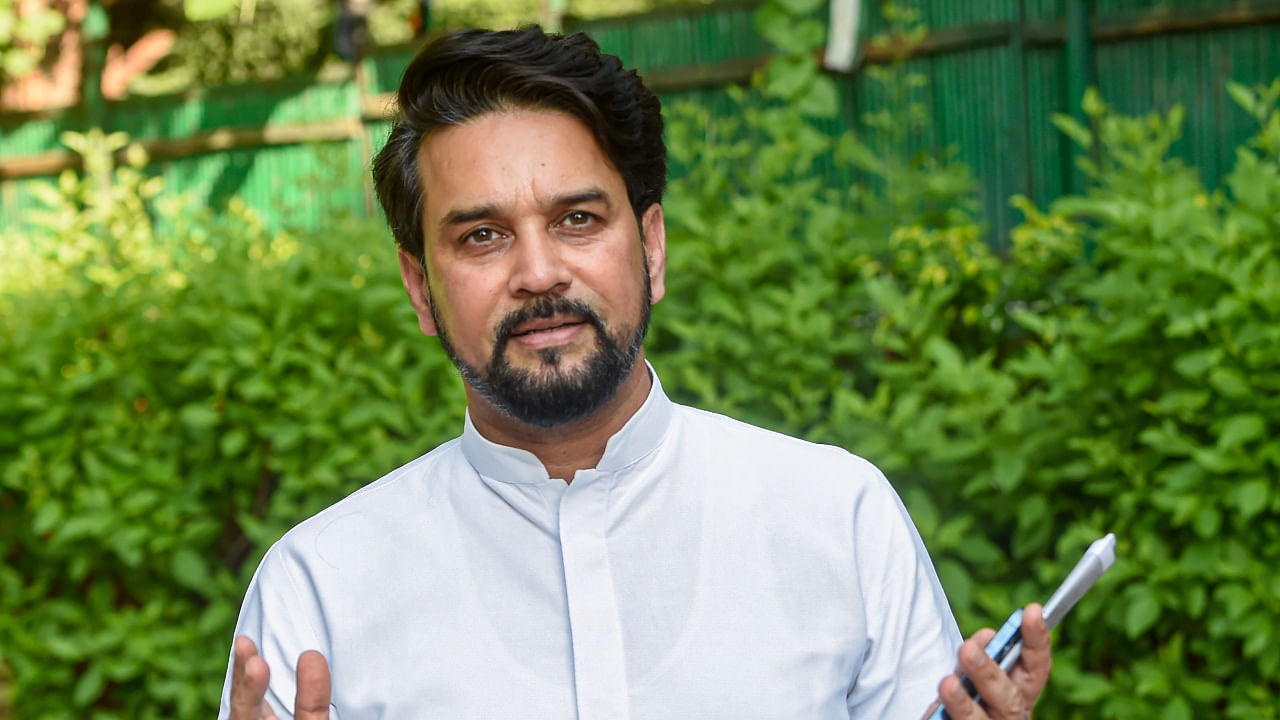 Union minister Anurag Thakur. Credit: PTI Photo