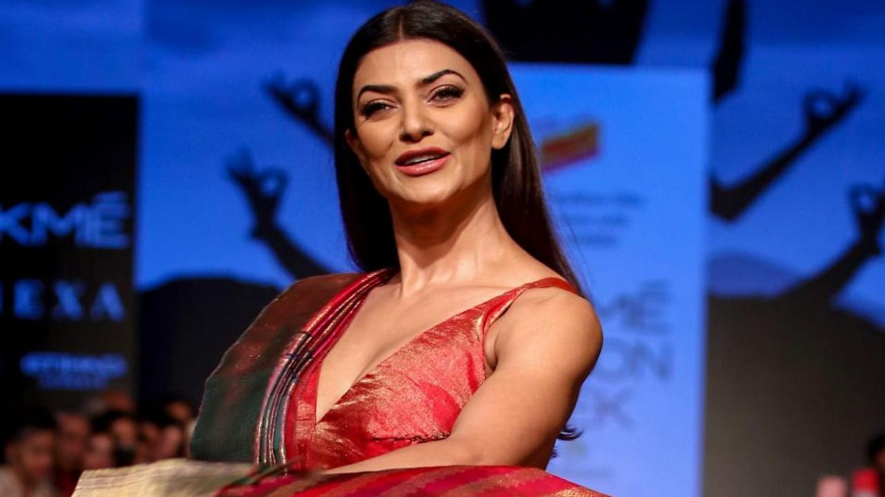 Bollywood actor Sushmita Sen. Credit: PTI Photo 